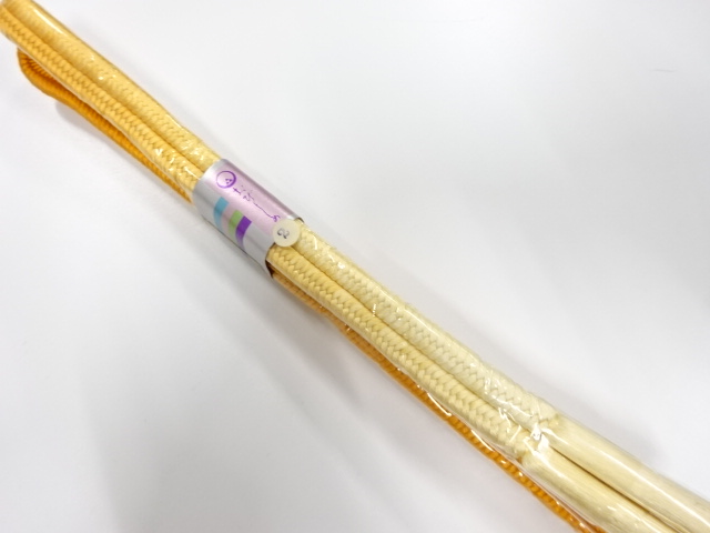 未使用品　正絹　手組帯締め